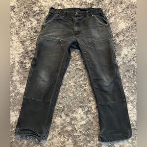 Vintage Double Knee Carhartt Pants Mens 34x30